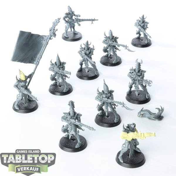 Drukhari - 10x Kabalite Warriors - unbemalt