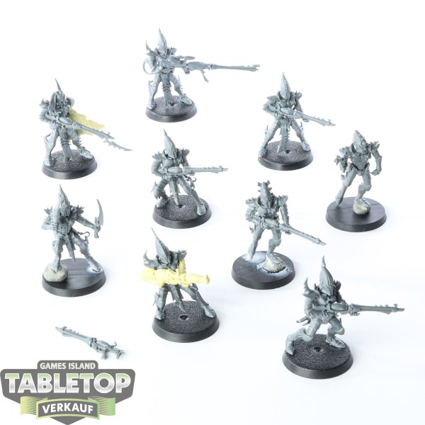 Drukhari - 9x Kabalite Warriors - unbemalt