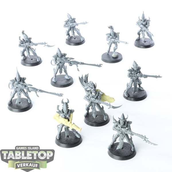 Drukhari - 10x Kabalite Warriors - unbemalt