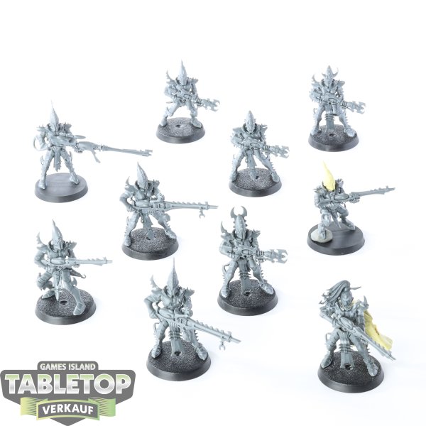 Drukhari - 10x Kabalite Warriors - unbemalt