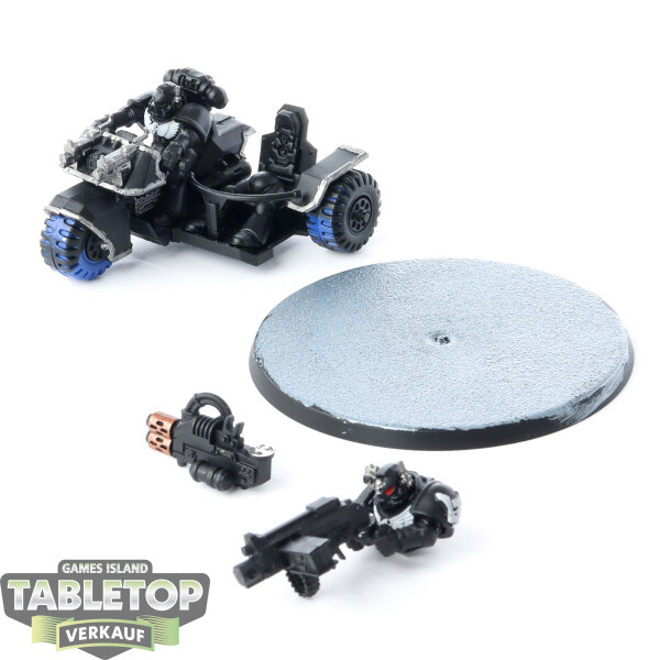 Dark Angels - Attack Bike klassisch - teilweise bemalt