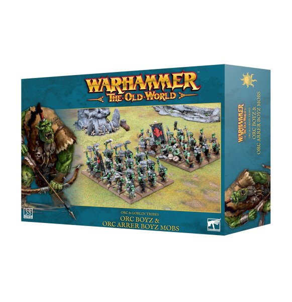 Orc & Goblin Tribes - Boyz & Orc Arrer Boyz Mobs