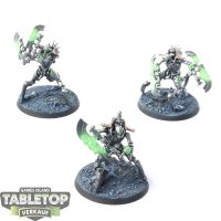 Necrons - 3 Skorpekh Destroyers - bemalt