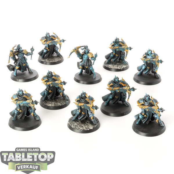 Stormcast Eternals - 10 Castigators, klassisch - teilweise bemalt