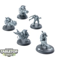 Genestealer Cults - 5x Acolyte Hybrids - unbemalt