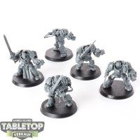 Grey Knights - 5 x Grey Knights Terminator Squad - unbemalt