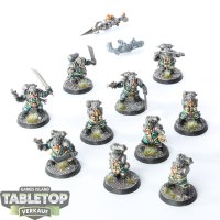 Kharadron Overlords - 10 Arkanaut Company - teilweise bemalt