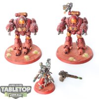 Adeptus Mechanicus - 2 Kastelan Robots - bemalt