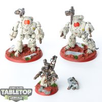 Adeptus Mechanicus - 2 Kastelan Robots - bemalt