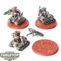 Adeptus Mechanicus - 3 Kataphron Destroyers - bemalt