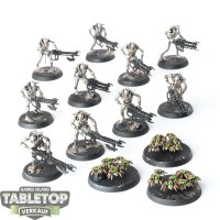 Necrons - 10 x Necron Warriors - teilweise bemalt