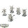 Death Guard - 5 x Possessed - teilweise bemalt