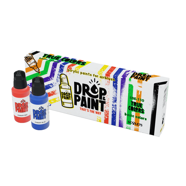 Scale 75 - Paint Sets: Drop & Paints - True Colors