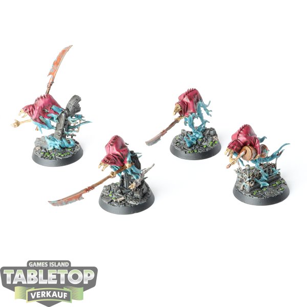 Nighthaunt - 4 Glaivewraith Stalkers - bemalt