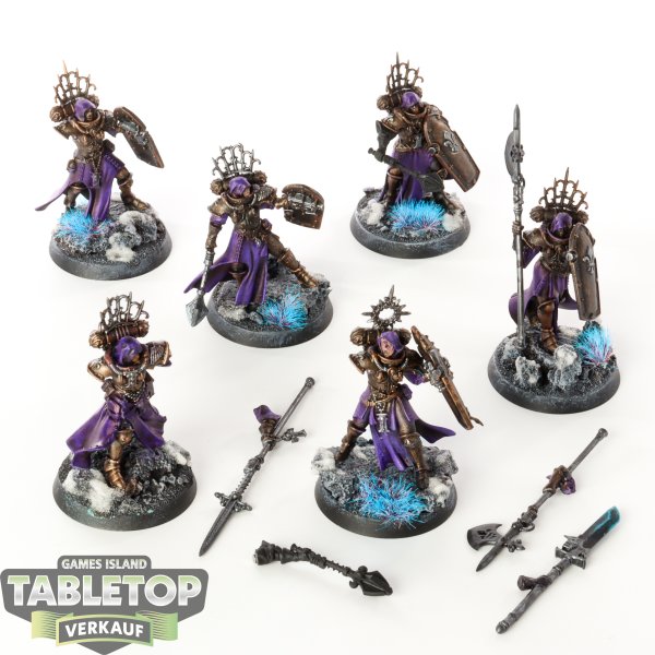 Adepta Sororitas - 6x Celestian Sacresants - teilweise bemalt