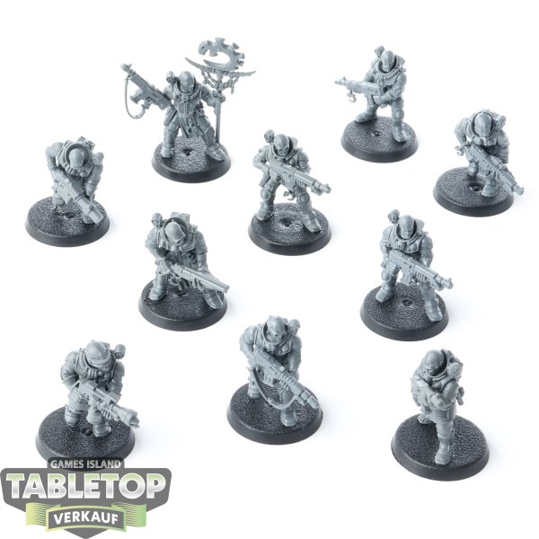 Genestealer Cults - 10 Neophyte Hybrids - unbemalt