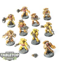 Imperial Fists - 10 klassische Marines - bemalt