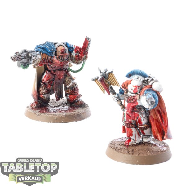 Horus Heresy - Praetor & Chaplain Consul - bemalt