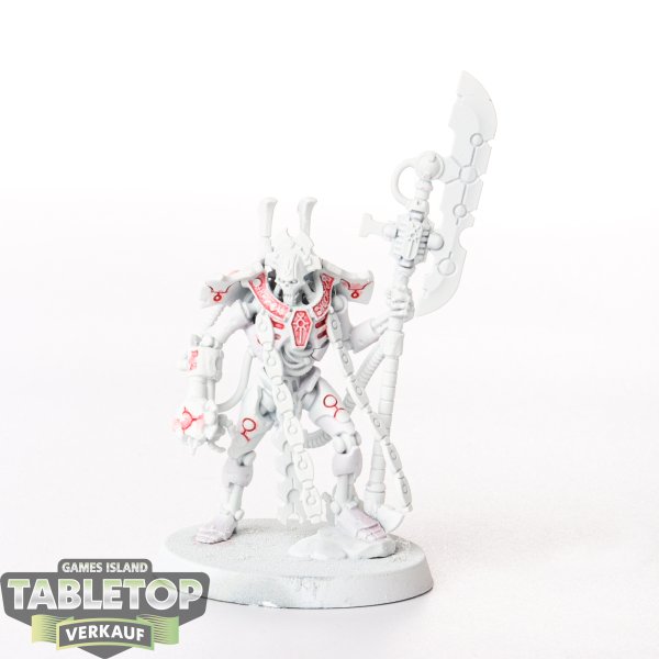 Necrons - Overlord with Tachyon Arrow - teilweise bemalt