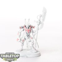 Necrons - Overlord with Tachyon Arrow - teilweise bemalt