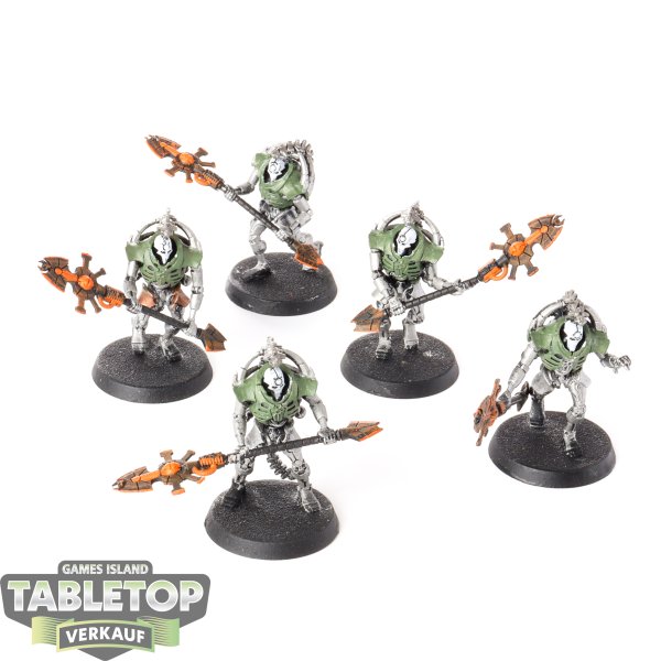 Necrons - 5 x Triarch Praetorians - teilweise bemalt