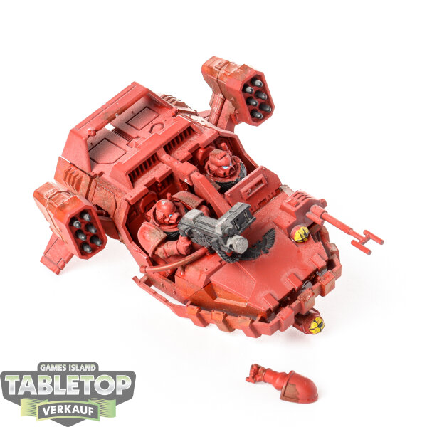 Blood Angels - 1x Land Speeder Base fehlt- klassisch - grundiert