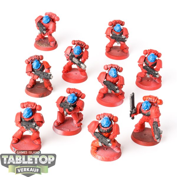 Space Marines - 10x Tactical Marines (Classic) - grundiert