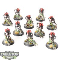 Necrons - 10x Necron Warriors - bemalt