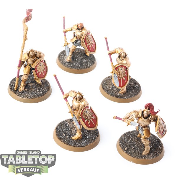 Stormcast Eternals - 5x Vindictors - bemalt