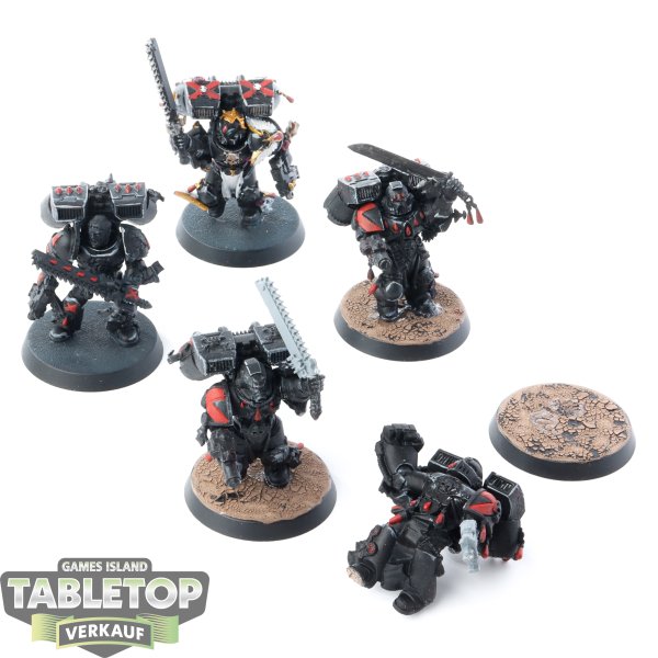 Blood Angels - 5x Deathcompany - bemalt