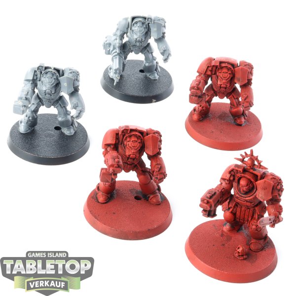 Space Marines - 5x Terminators (Classic) - grundiert