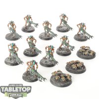 Necrons - 10 x Necron Warriors - bemalt