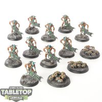 Necrons - 10 x Necron Warriors - bemalt