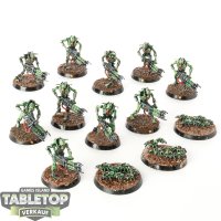 Necrons - 10 x Necron Warriors - bemalt