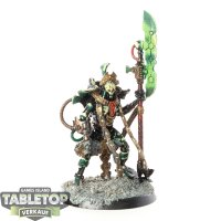 Necrons - Overlord with Tachyon Arrow - bemalt