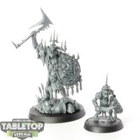 Orruk Warclans - Killaboss with Stab-grot - unbemalt