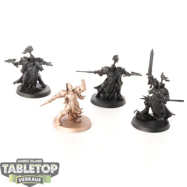 Stormcast Eternals - 4 x Evocators - teilweise bemalt