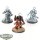 Space Marines - 3 x Bladeguard Veterans - teilweise bemalt