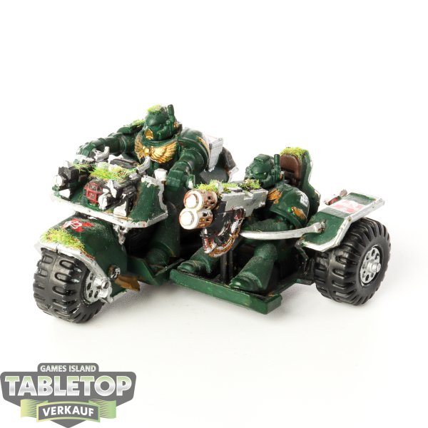 Space Marines - Attack Bike - bemalt