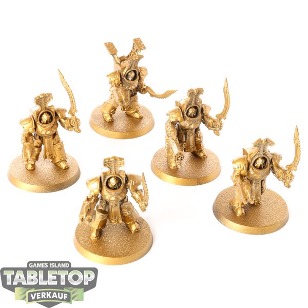 Thousand Sons - 5x Scarab Occult Terminators - grundiert