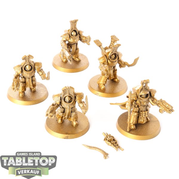 Thousand Sons - 5x Scarab Occult Terminators - grundiert