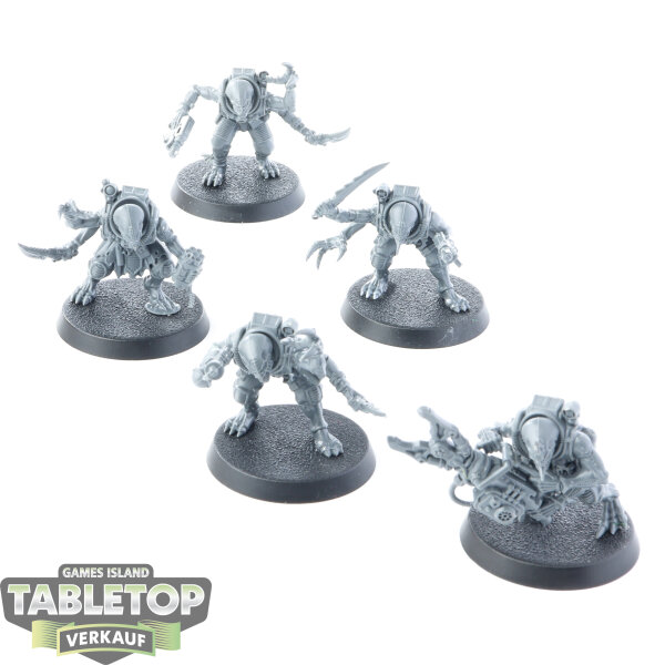 Genestealer Cults - 5x Hybrid Metamorphs - unbemalt