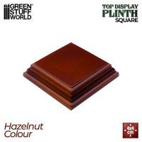 Green Stuff World - Square Wood display bases 4x4 cm -...