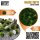 Green Stuff World - Static Grass Tufts 12 mm - Dark Green