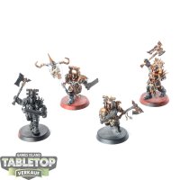 Chaos Space Marines - 4 Blood Warriors, Eigenbau -...