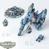 Tau Empire - XV104 Riptide Battlesuit - bemalt