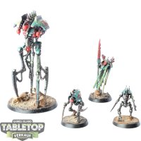 Necrons - 4x Necrons Royal Court - bemalt