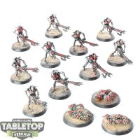 Necrons - 10x Necron Warriors - bemalt