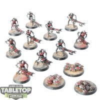 Necrons - 10x Necron Warriors - bemalt