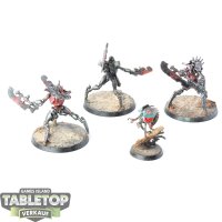 Necrons - 3x Skorpekh Destroyers - bemalt